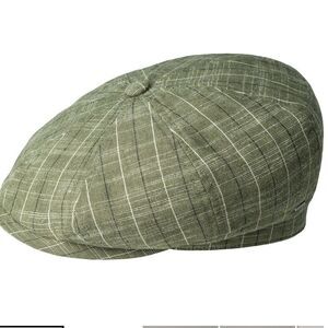 Bailey Men's Helios Newsboy Flat Cap Sage M Nwt